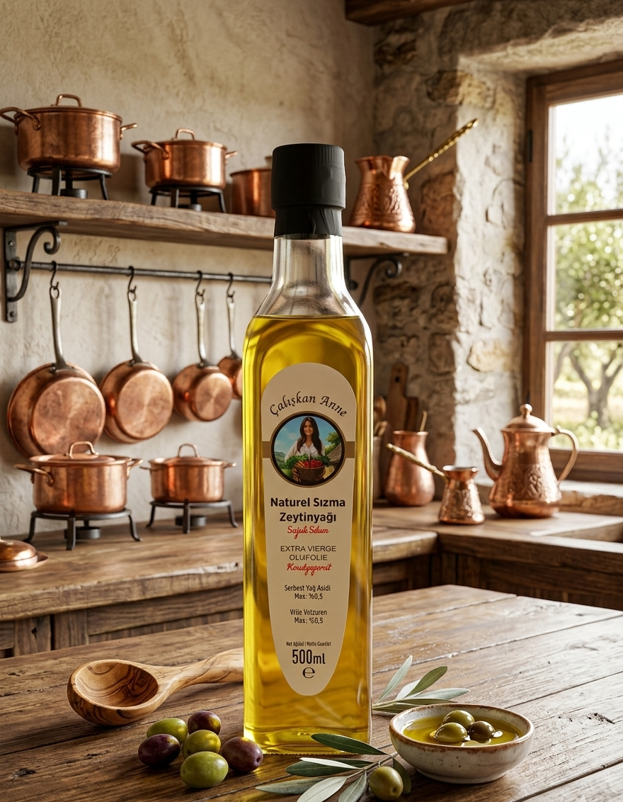 Soğuk Sıkım Zeytinyağı 500ml